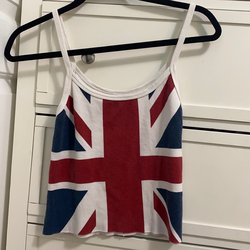 Brandy Melville Union Jack Tank Top